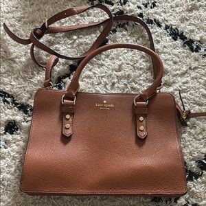 Kate Spade Brown Leather Crossbody Bag